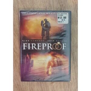 Fireproof DVD Kirk Cameron Erin Bethea Inspirational Drama Christian New Sealed
